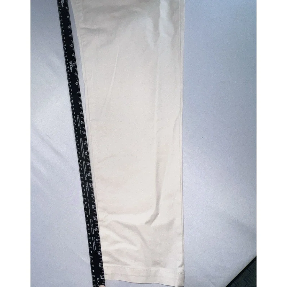 Banana Republic Slim Lived-In Chino Pant Transition Cream 38 X 36